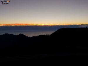 haleakala national park sunrise summit
